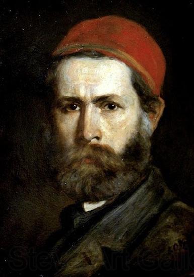 Karoly Lotz Self-portrait